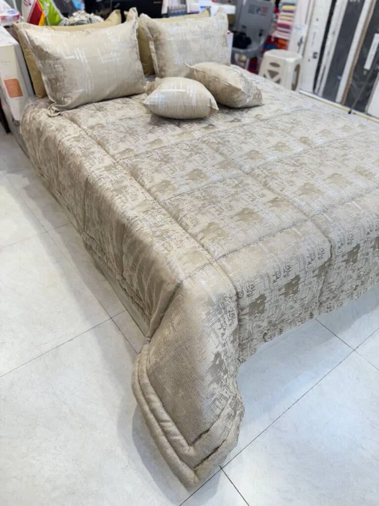 سرویس روتختی دو نفره آروین مدل مشبک طلاکوب